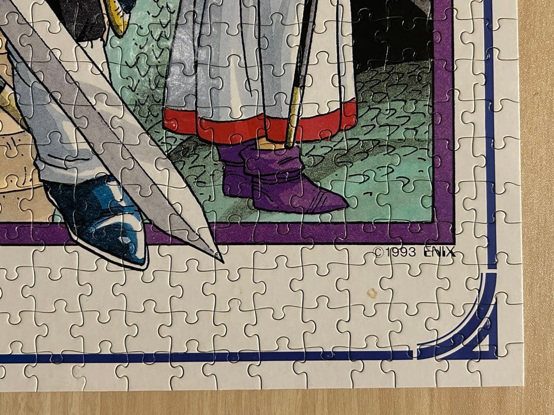 【希少】ドラゴンクエストⅠ・Ⅱ ロトの勇者たち ジグソーパズル 1000ピース