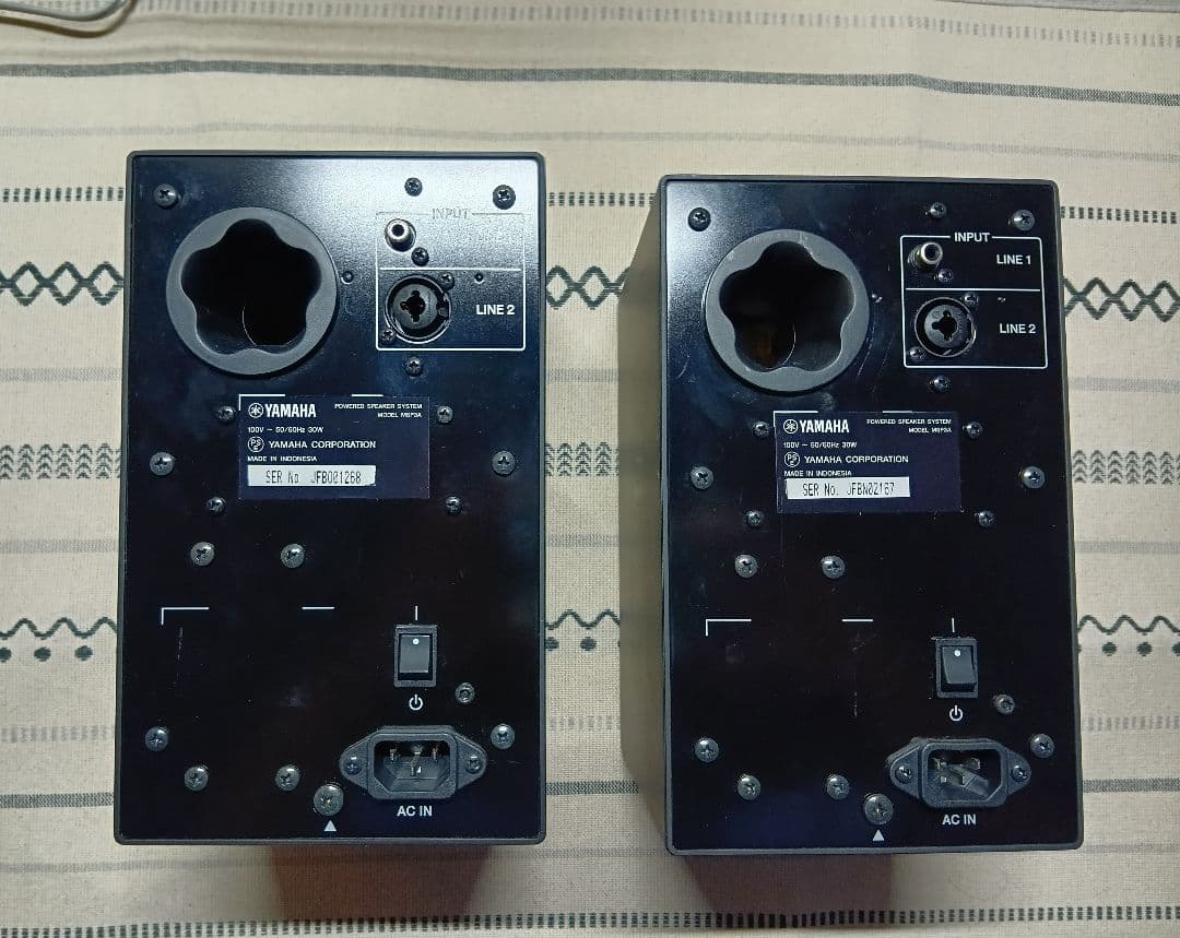 Yamaha MSP3A パワードモニタースピーカー