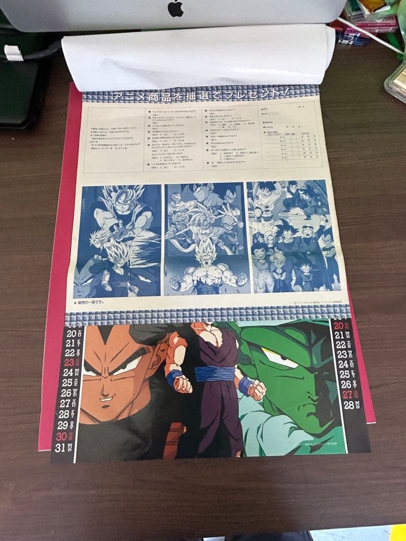 1994年ドラゴンボールカレンダー