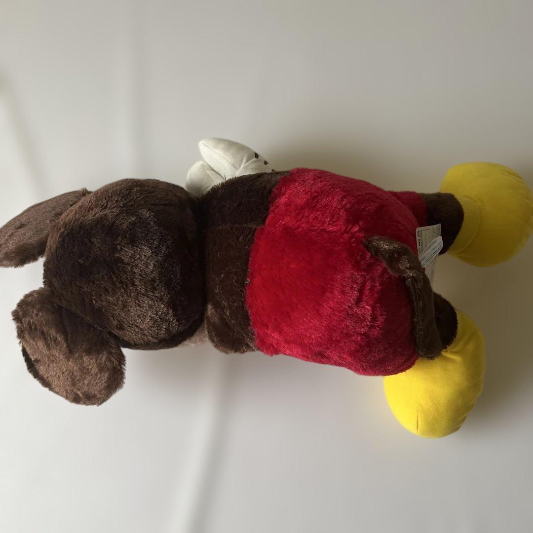 ミッキーマウス　赤いほっぺギガジャンボおやすみぬいぐるみ