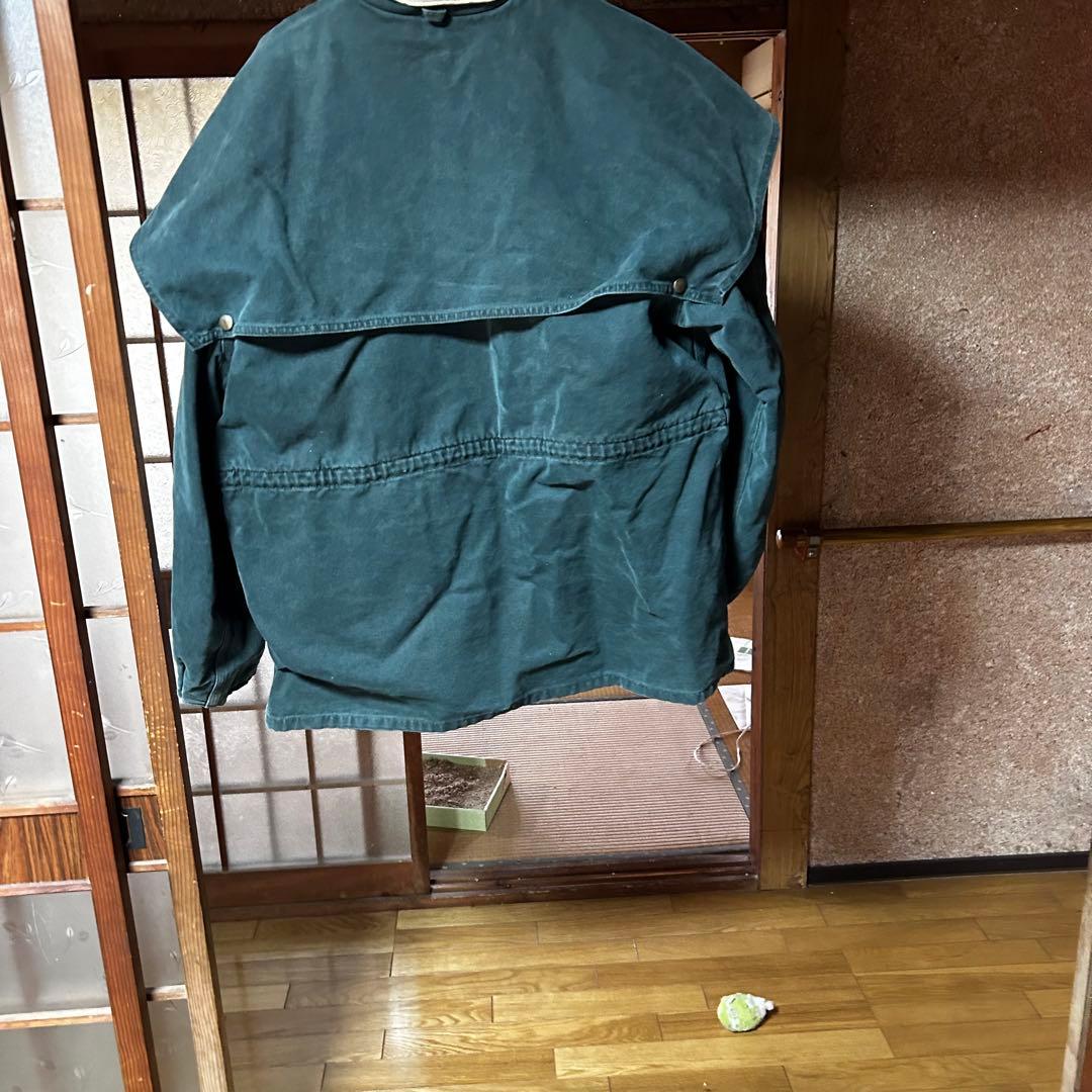carhartt グリーンワークジャケットLサイズ