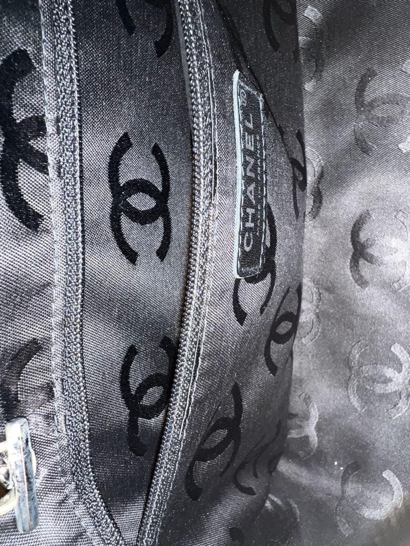 シャネル　カンボンライン　ボーリングバッグ　CHANEL