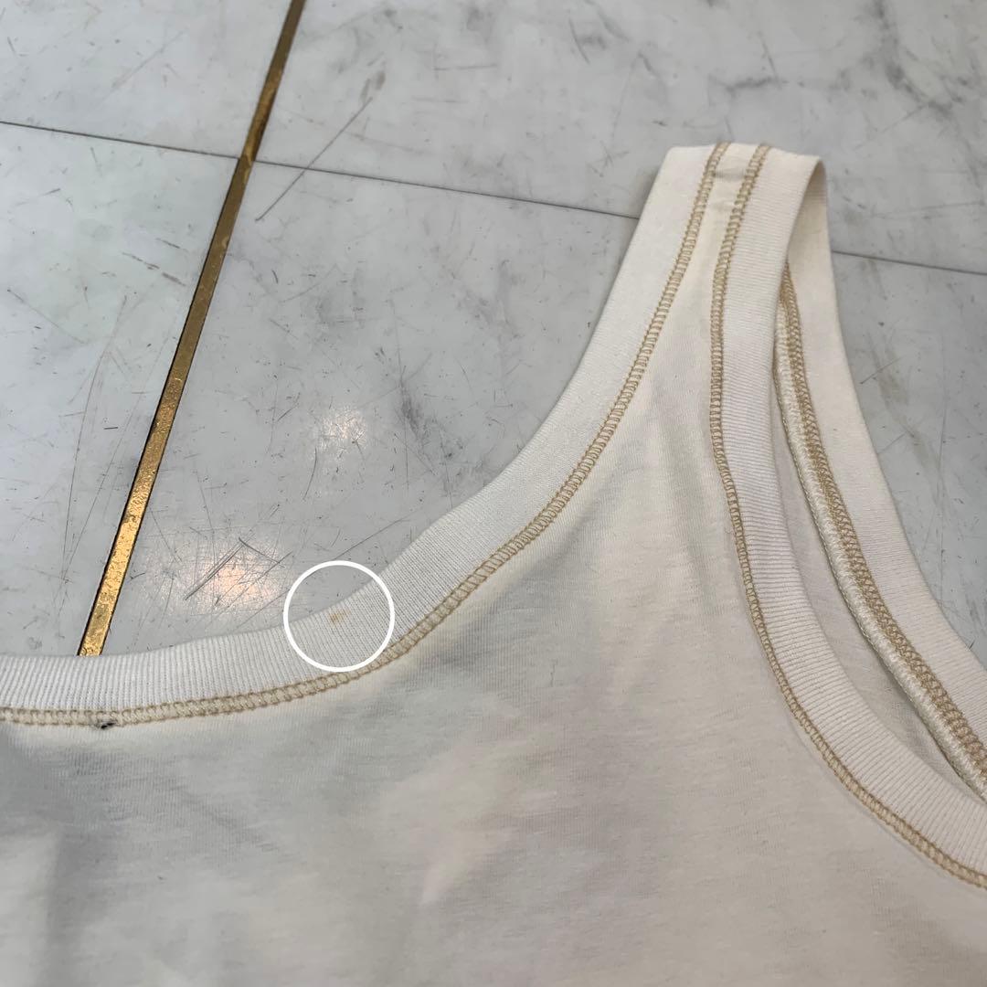 ★未使用品★ドルチェ＆ガッバーナ　タンクトップ　ロゴ Sサイズ　プリント