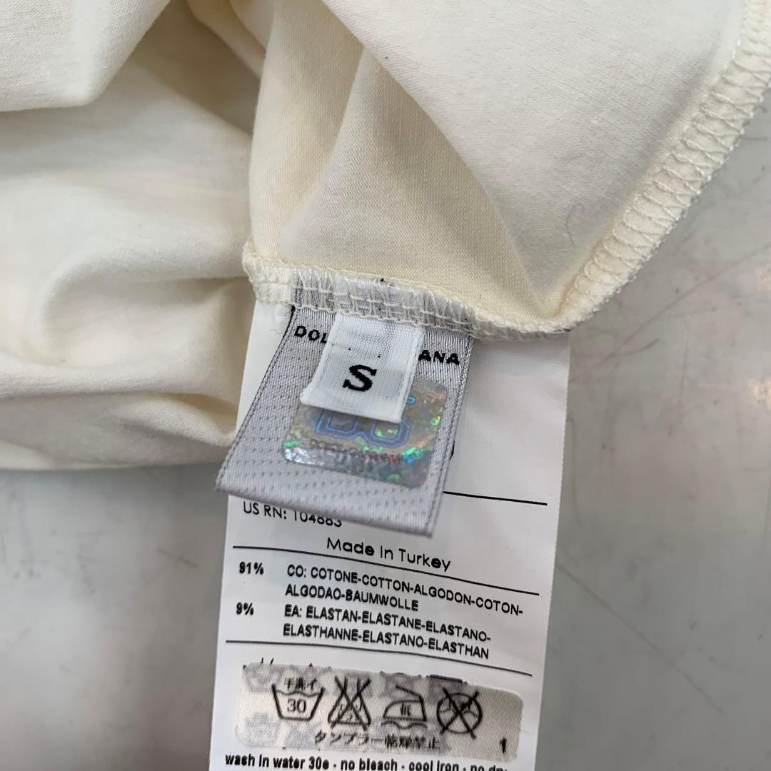 ★未使用品★ドルチェ＆ガッバーナ　タンクトップ　ロゴ Sサイズ　プリント