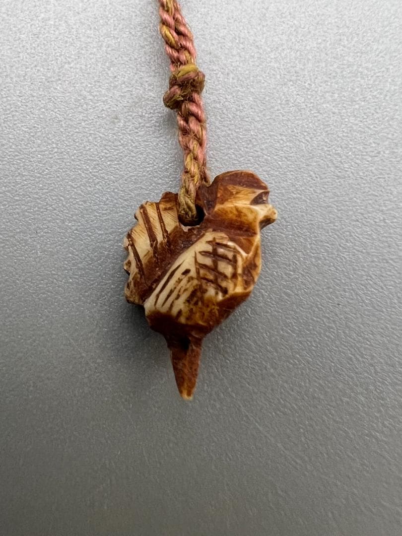 江戸期　レアミニ根付　天然素材　魚　貝　三味線　笛　傘　兎　10点　アンティーク