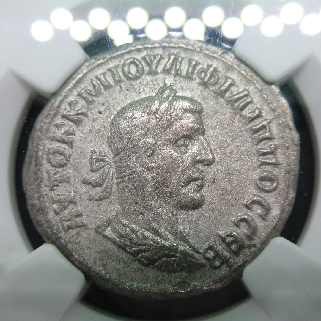 NGC XF ローマ帝国紀元244-249年 Philip Iアンティーク