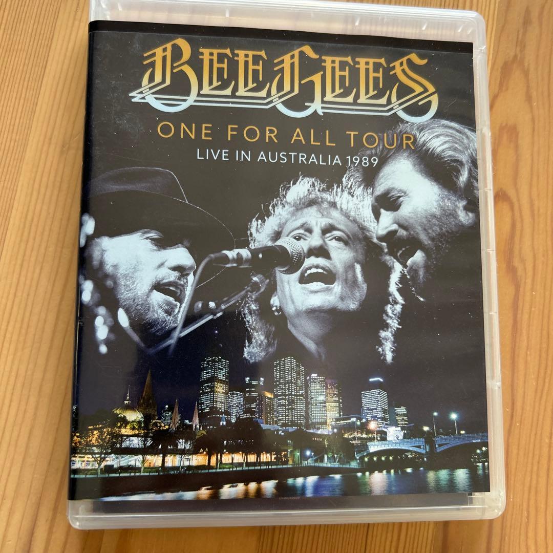 値下げ‼️ビージーズDVD「BEE GEES/ONE FOR ALL TOUR」