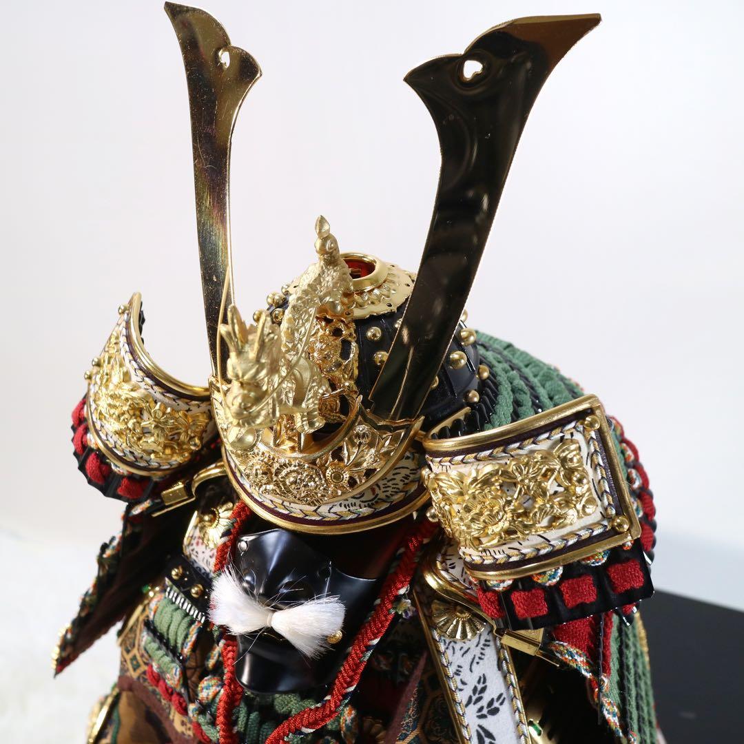 鎧飾り 正絹糸威 黒小札 大鎧 Decorative samurai armor