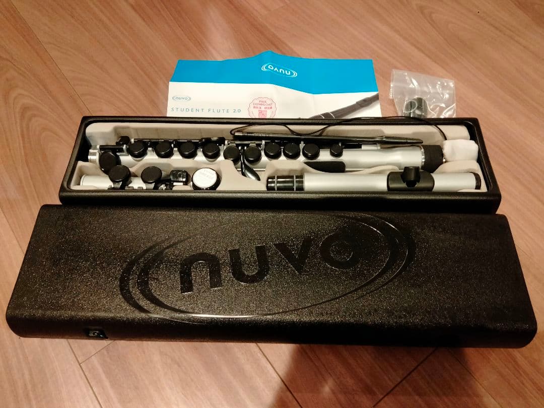 趣味・スポーツ・実用 NUVO Student Flute 2.0 (Silver/Black)