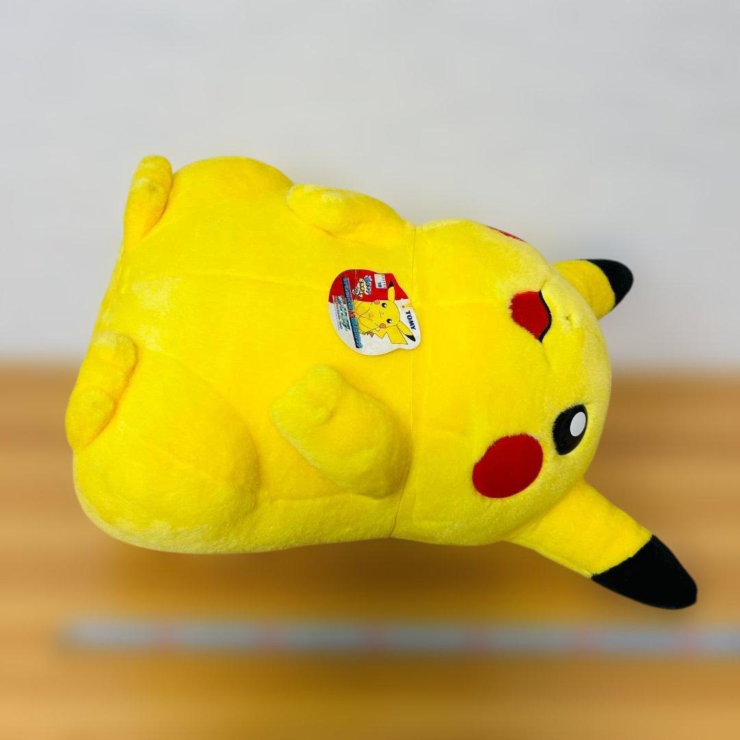 【激レア】TOMY トミー AG 超特大ピカチュウ ぬいぐるみ タグ付【当時物】