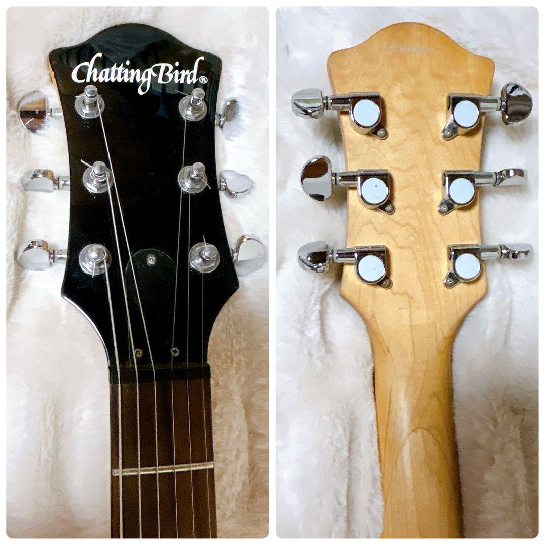 Chatting Bird モッキンバード ブラック 変形ギター エレキギター