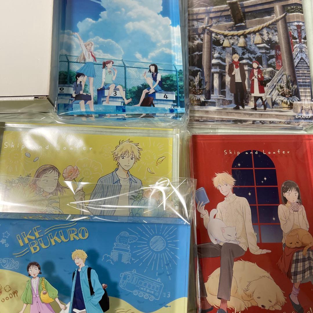 スキップとローファー　アクリルブロック　5点