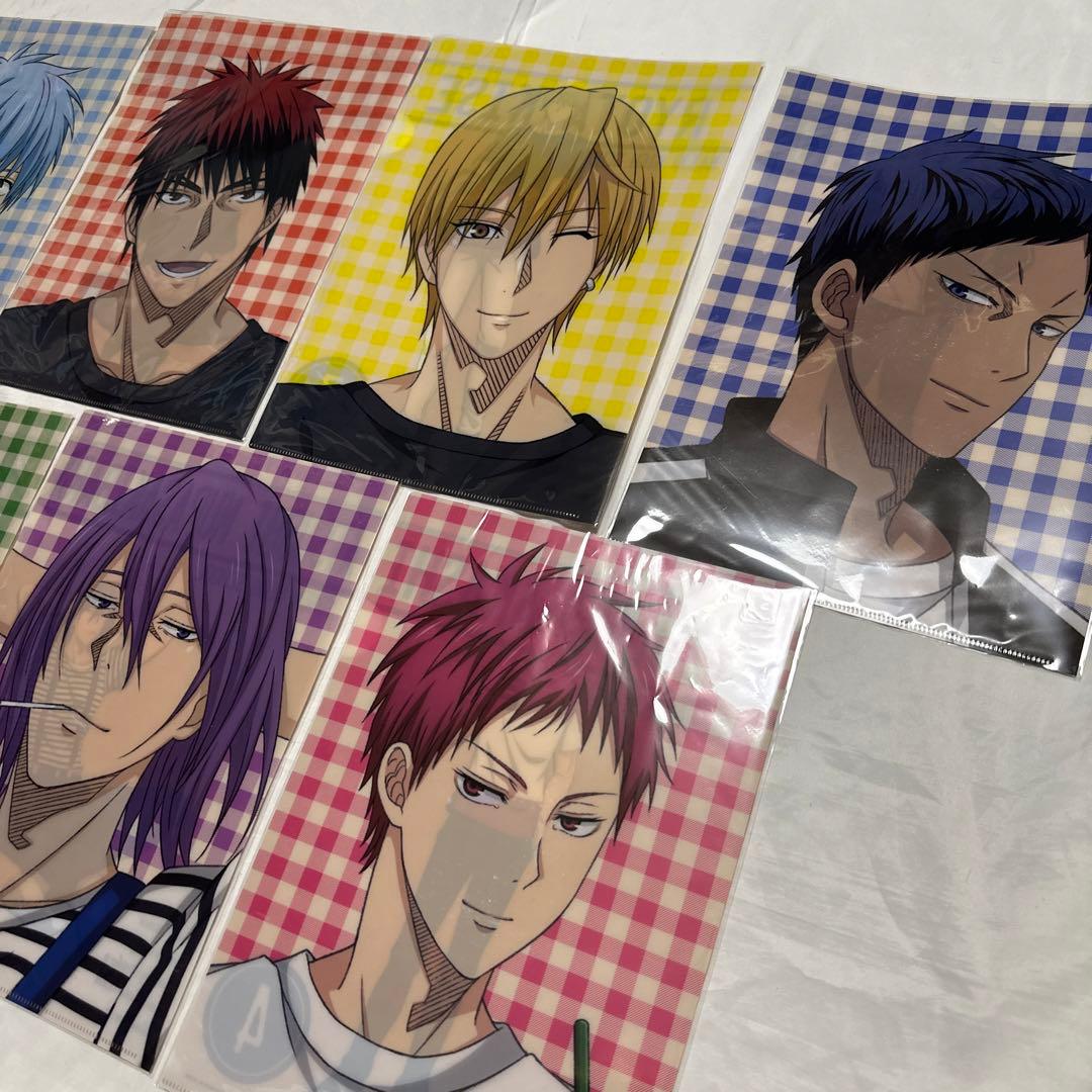 希少　限定品　黒バス 黒子のバスケ　クロコーゼット クリアファイル　コンプリート