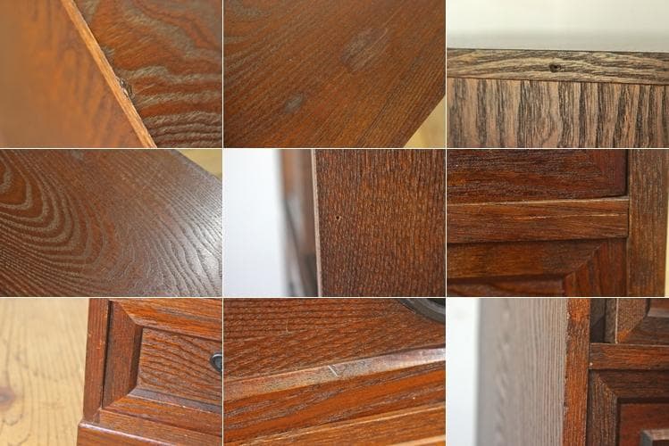 レトロ 小振り 引き出し 茶箪笥 抽斗 5杯 隠し収納 からくり箪笥 鍵付き