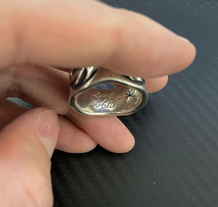 BIGHAND　サンアラベスク　SV K18リング 即決の場合、値下げします。