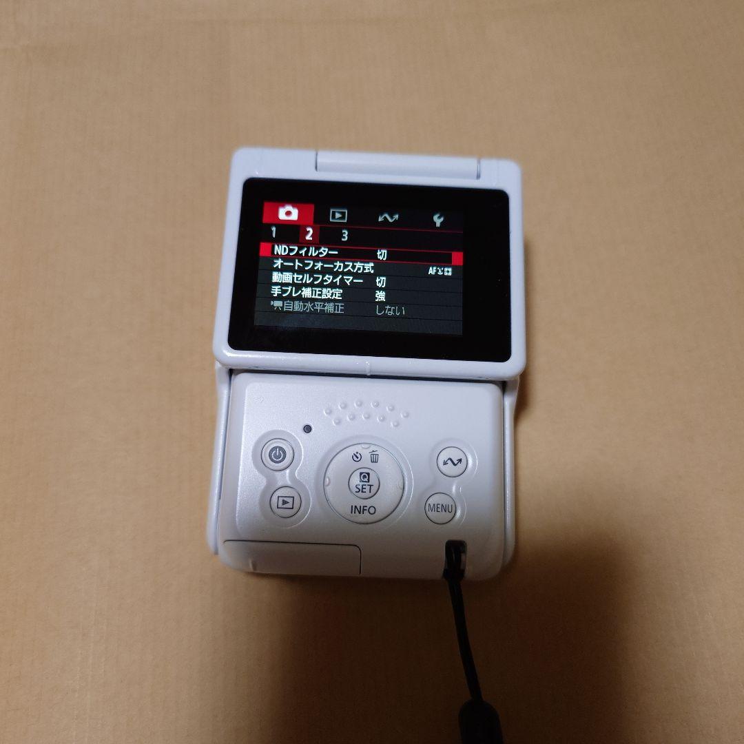 キャノンパワーショットV10ホワイトモデル