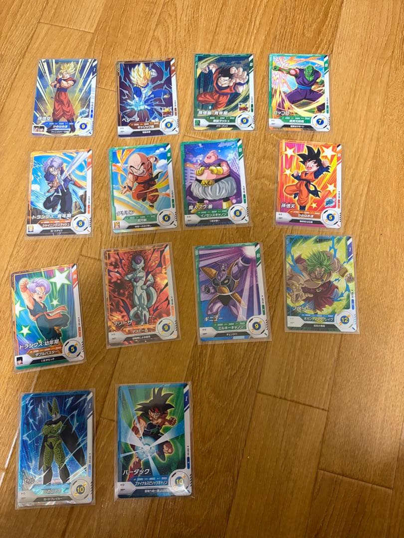 ドラゴンボール スーパーダイバーズ ロケテストカード　全14種　フルコンプセット