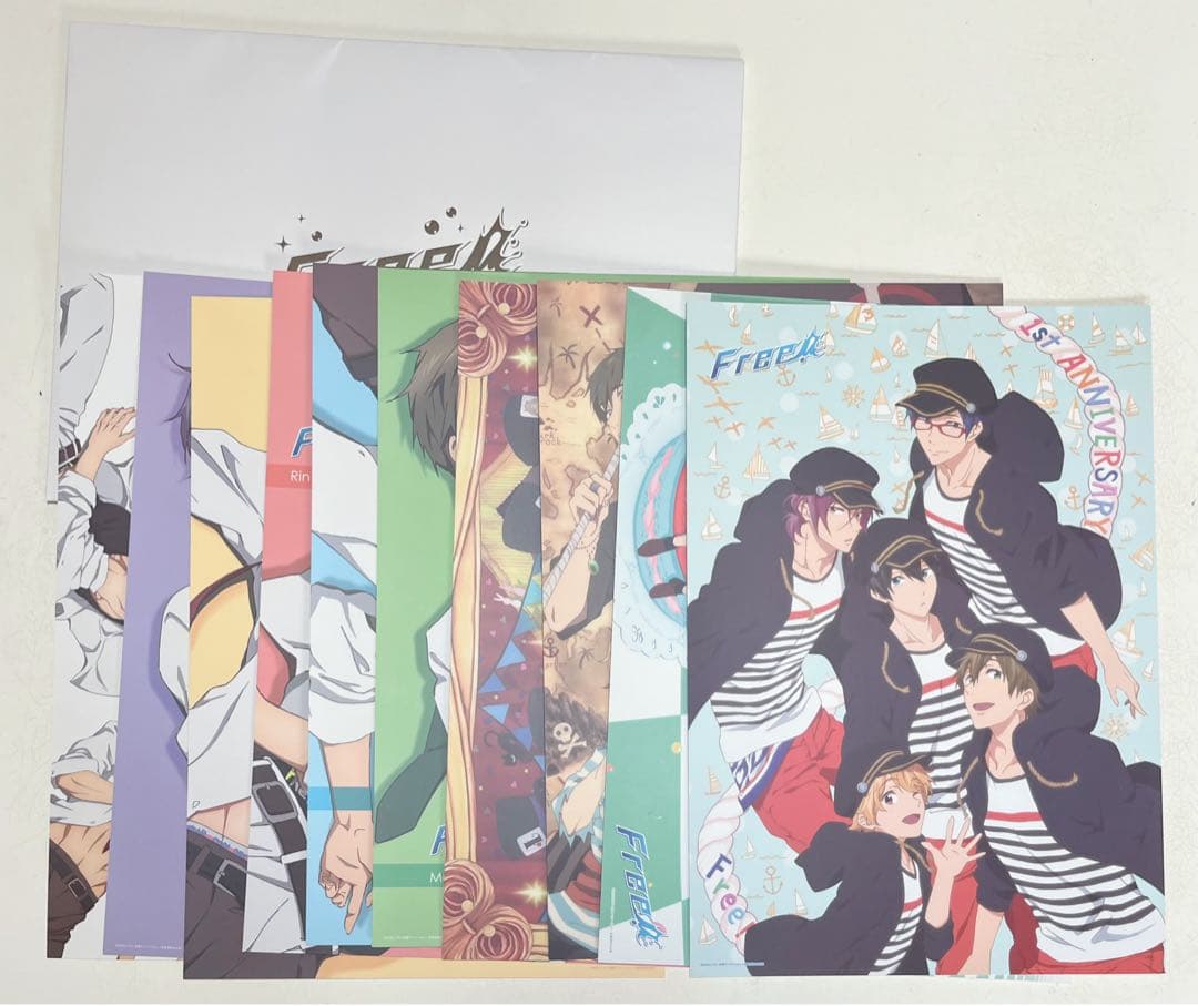 【値下げ可能】Free! クリアファイル　うちわ　ポートレート　纏め売り