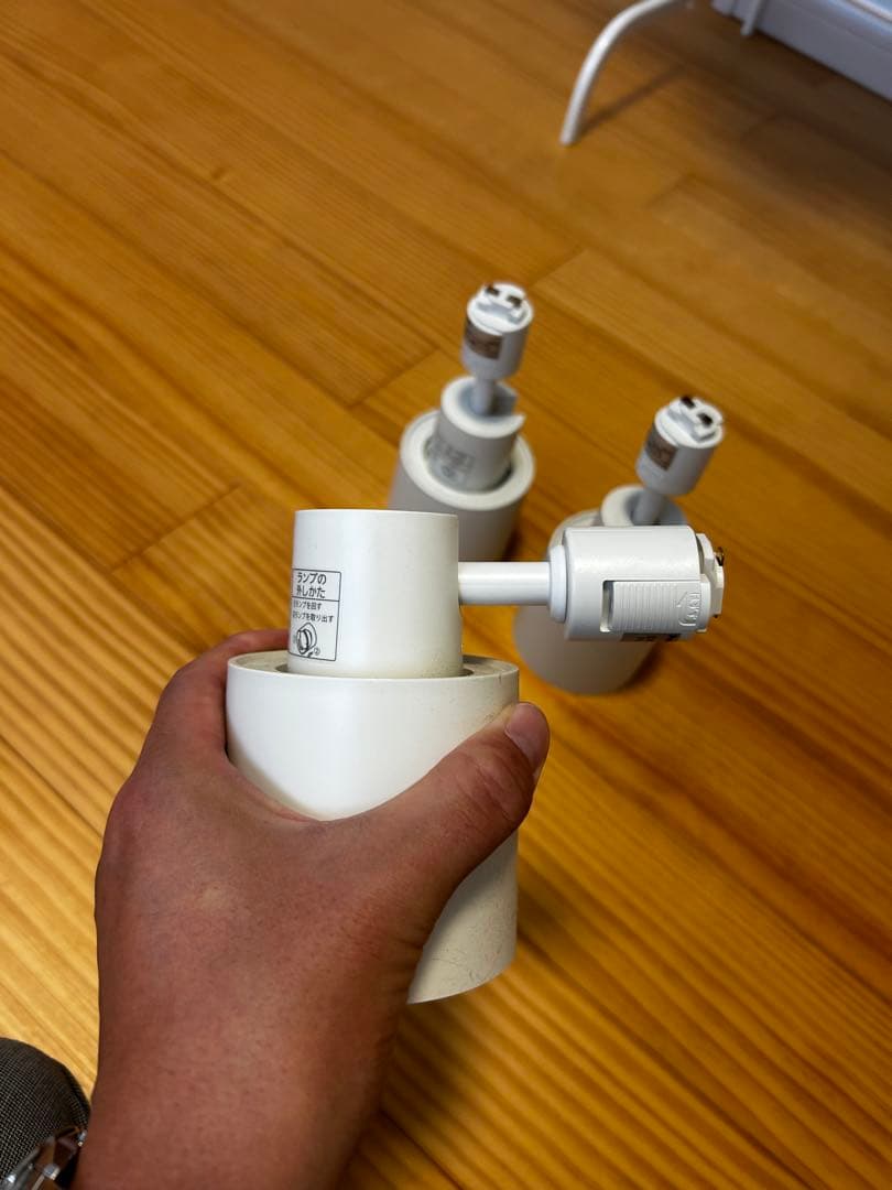 【2021年製】パナソニック LEDスポットライト3個セット 温白色 ダクト用