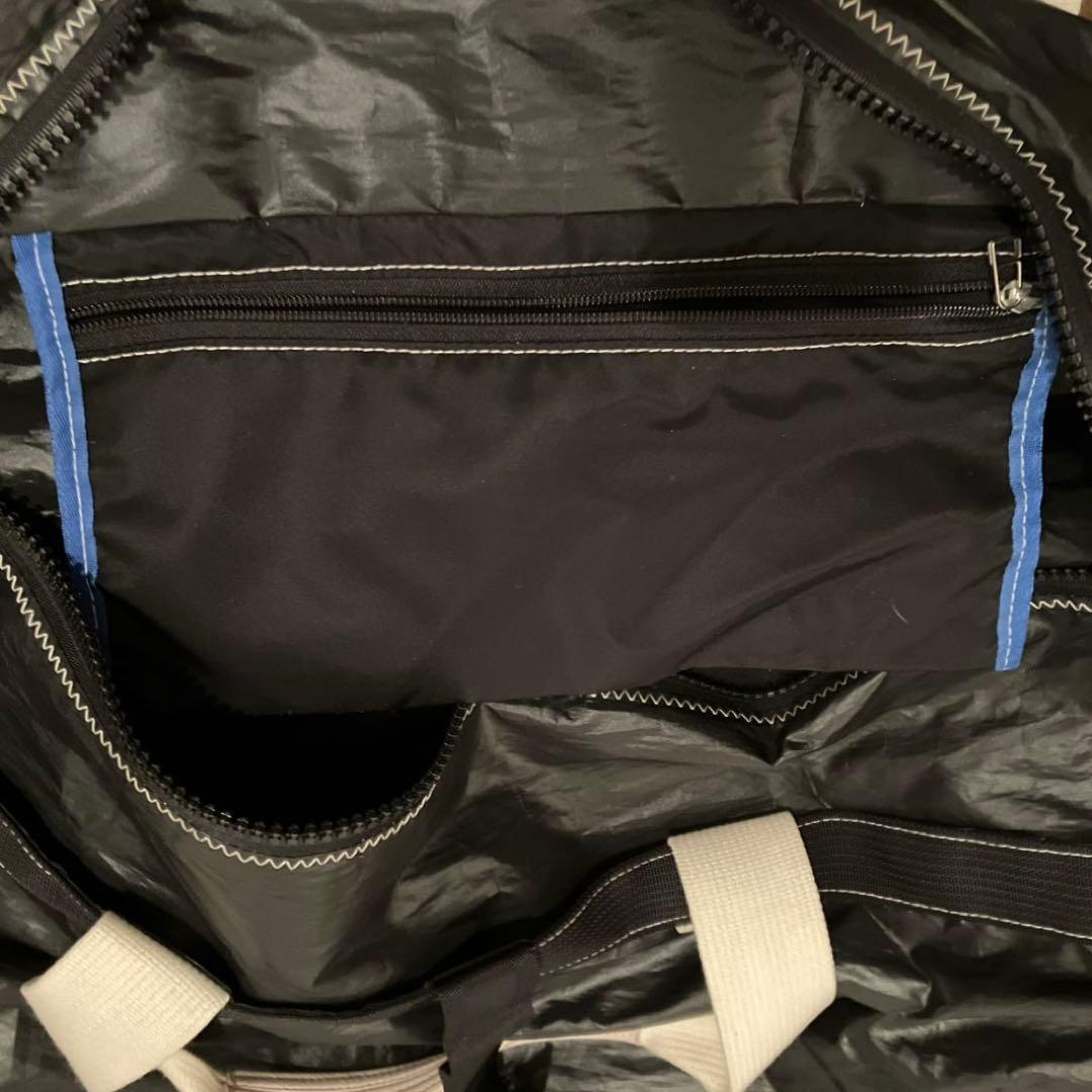 JIBダッフルバック　ラージサイズ　ブラック　白ハンドル　レア　希少