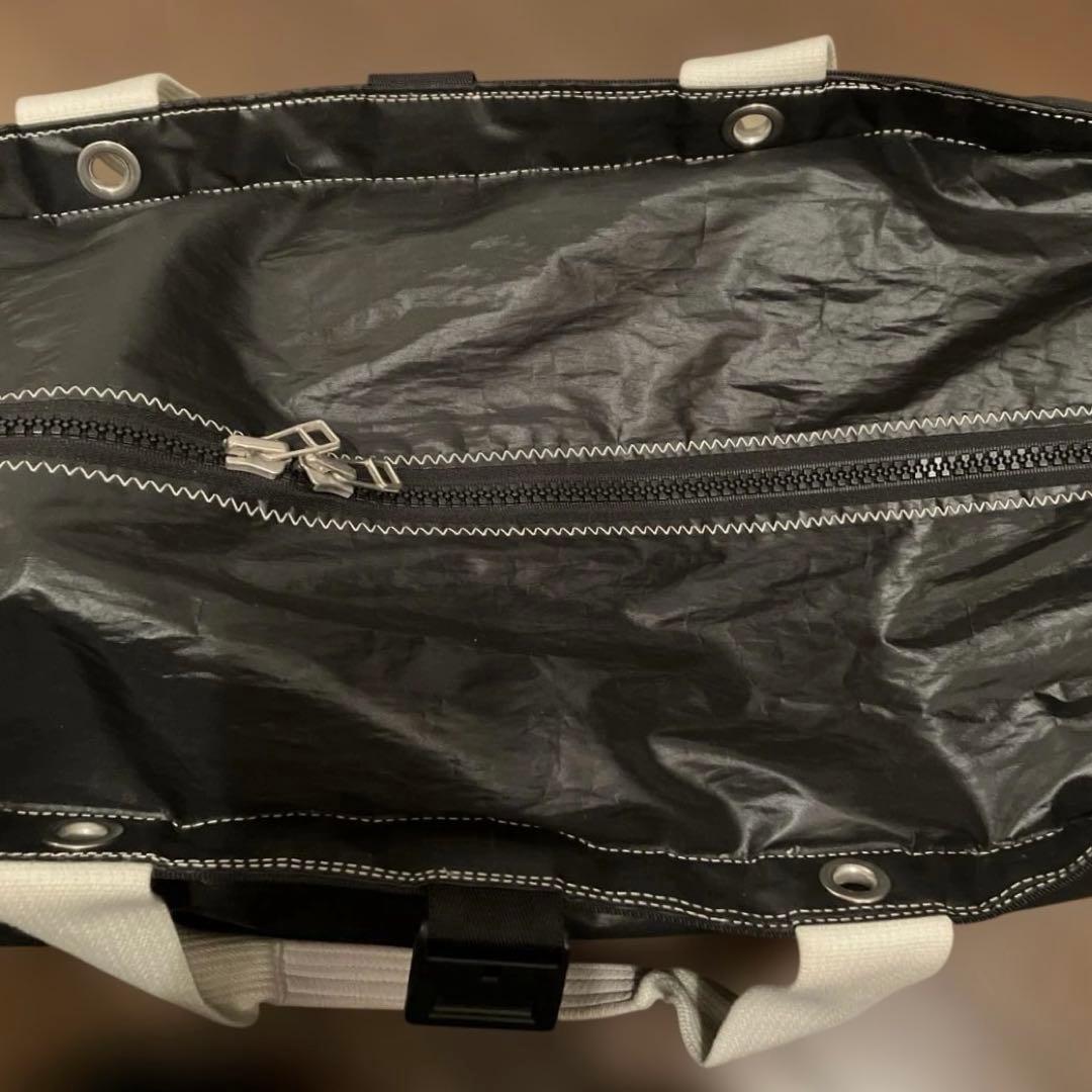 JIBダッフルバック　ラージサイズ　ブラック　白ハンドル　レア　希少