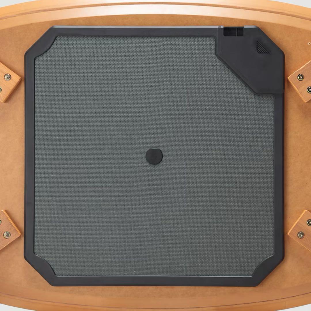 無印良品　楕円形こたつ、専用こたつ布団セット　こたつにもなるローテーブル大