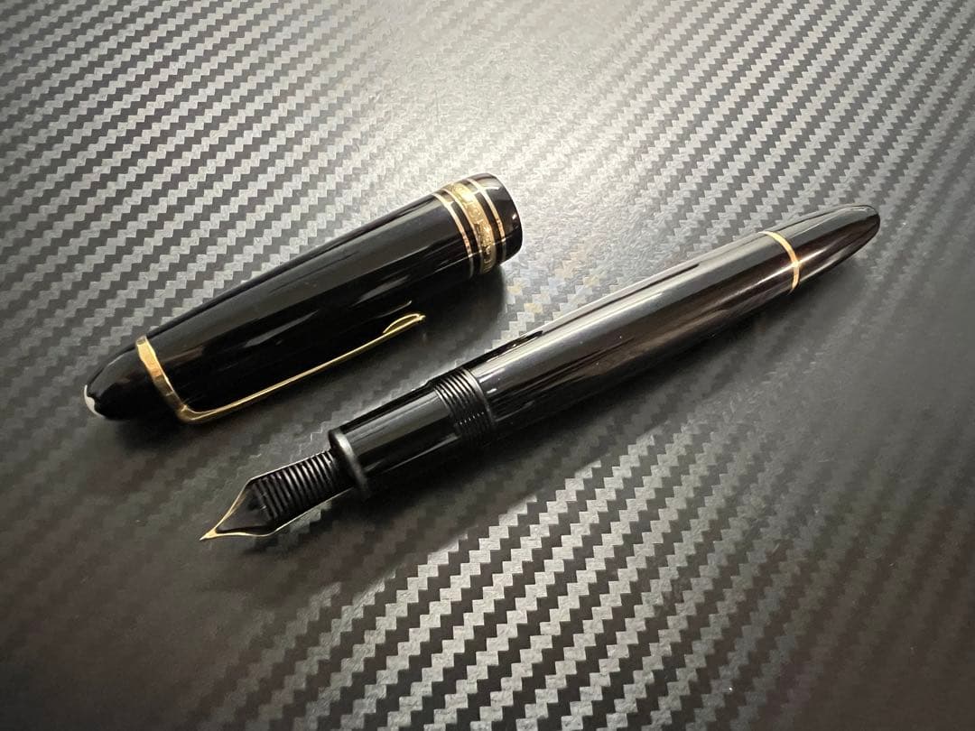 モンブラン マイスターシュテュック ル・グラン 146 万年筆 中白 EF 極細