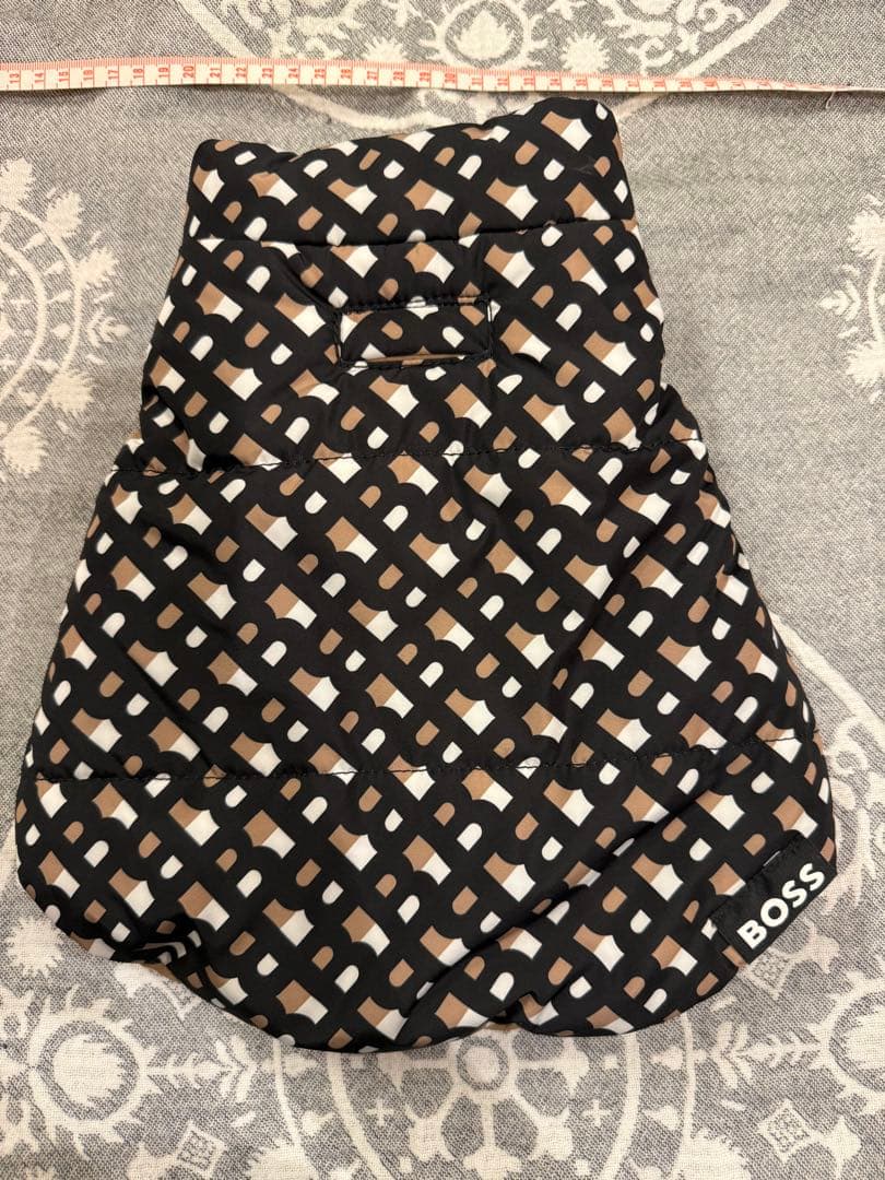 HUGO BOSS 犬用リバーシブルジャケット XS キャメル 本物