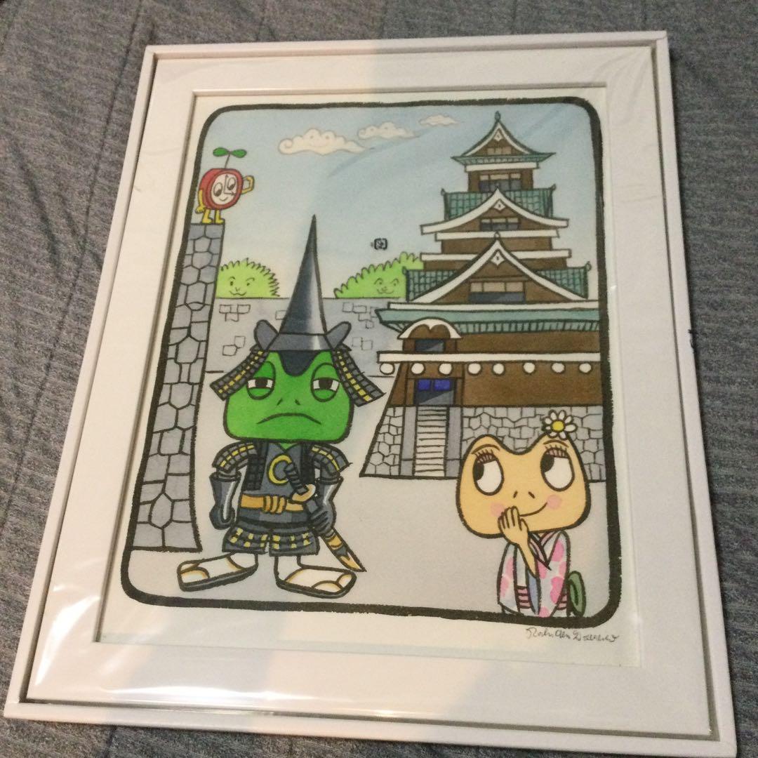 新品★Rodney SUGOCA カエルくん×熊本城 ポスター レア