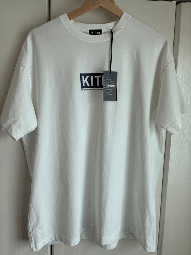 新品KITH×BMW　ボックスロゴＴ