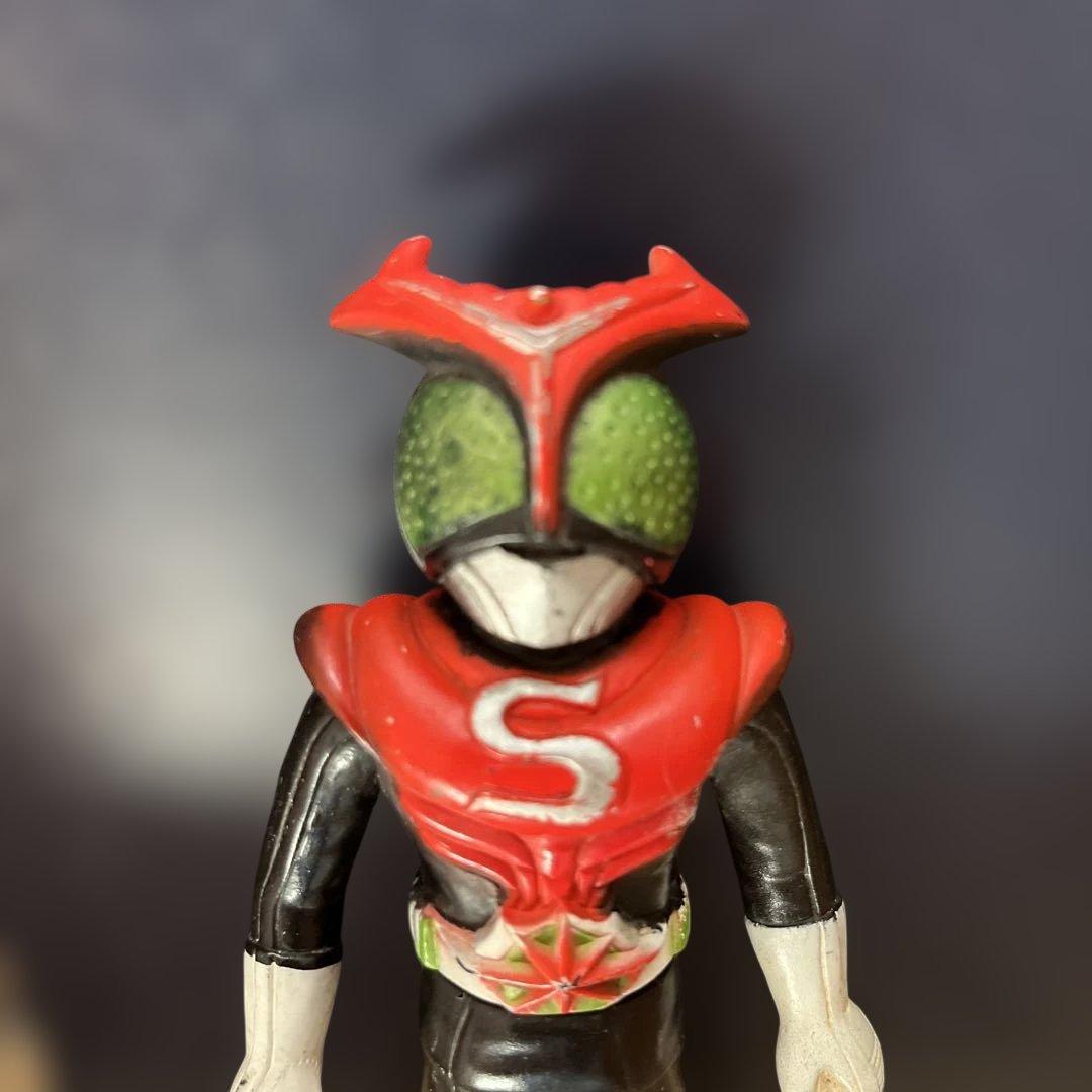 仮面ライダーストロンガー　ポピー　放送当時物　ミニソフビ