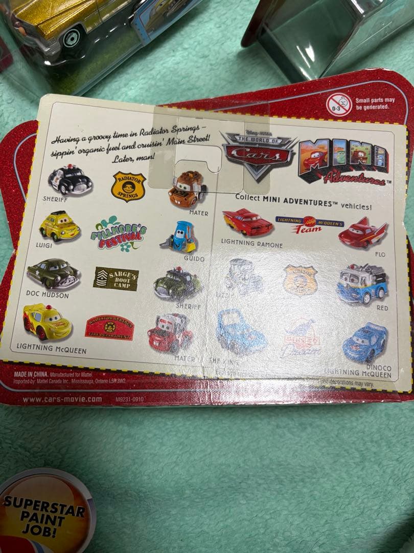 Disney Pixar Cars Toon ミニカーセット