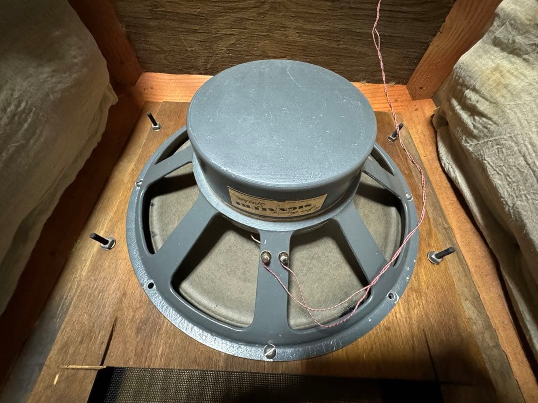 奇跡のD130 JBL の最初期穴なしフラッドバック　サンマルコスアドレス