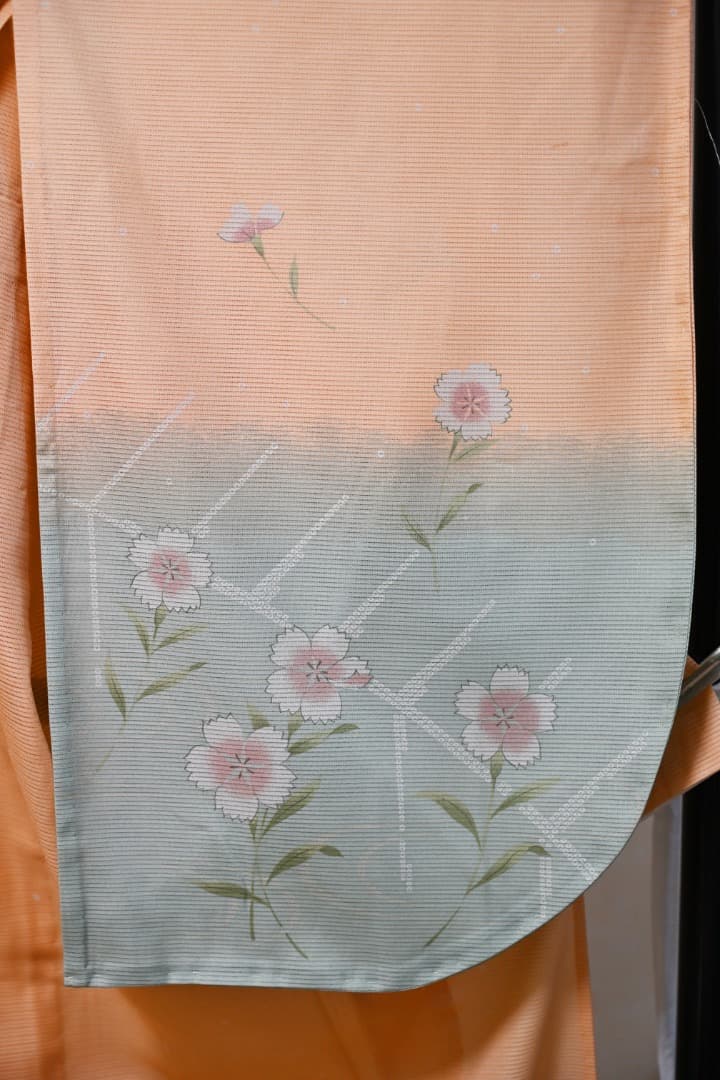 単の振袖　撫松庵