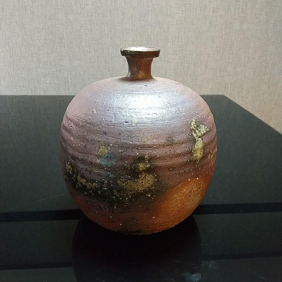 【備前焼 花入】Bizen ware Flower vase ( 送料無料！)