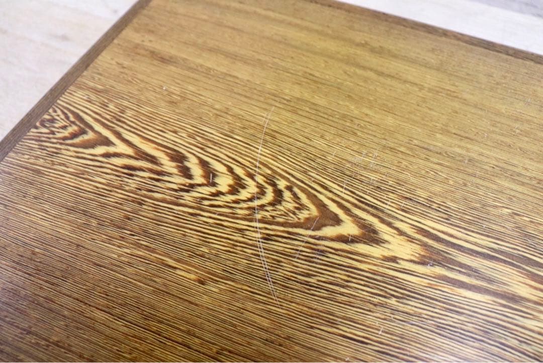 GMIH95B○鉄刀木 タガヤサン 花台 飾り台 床の間 和風 木製 唐木 盆