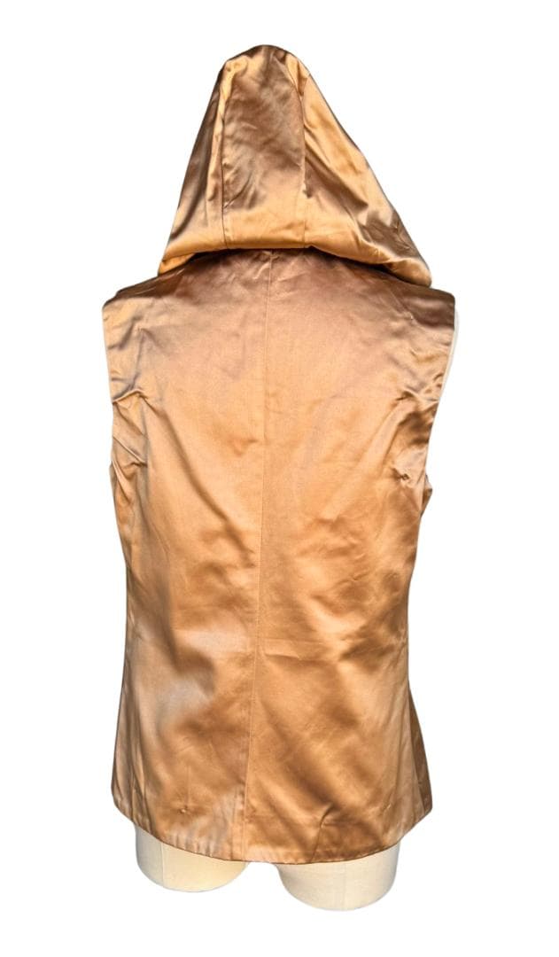 Miu Miu　Y2K シルクトップ パーカー　ドローコード付き　サイズ40