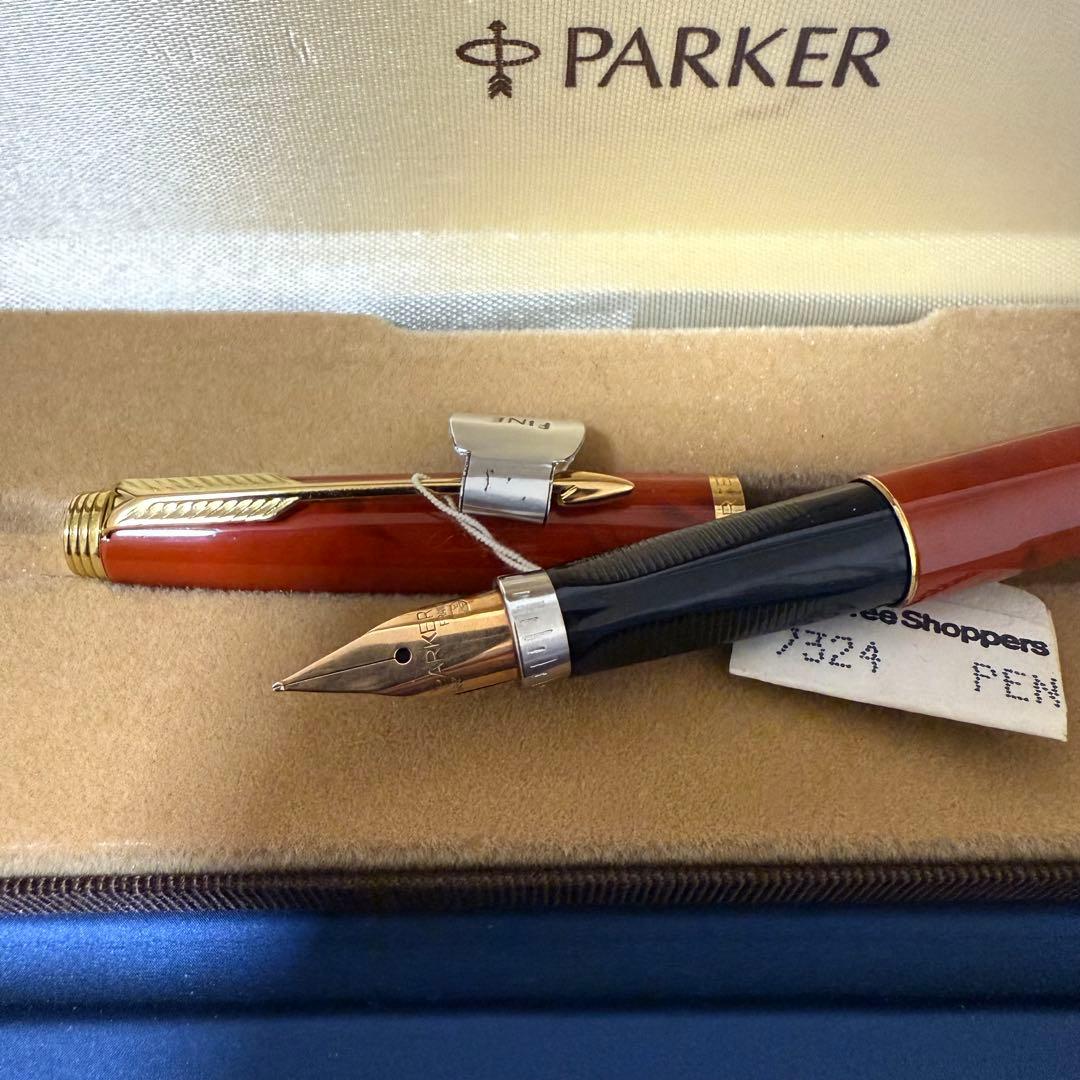 パーカー75 コーラルレッド 万年筆