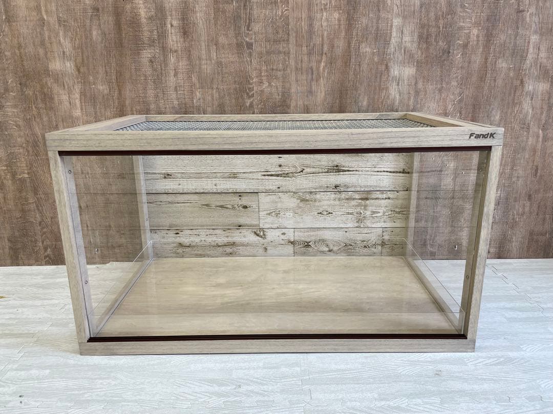 ＦandＫ爬虫類木製ケージ　特価品！　ハリネズミ仕様　800×450×450