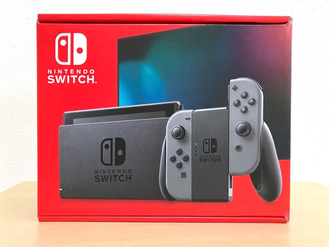 Nintendo Switch本体（グレー）新品・未使用品
