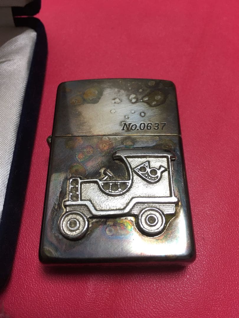 ジッポzippo 銀張