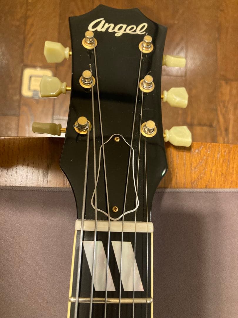 Angel ピックギター フルアコ CHAKI