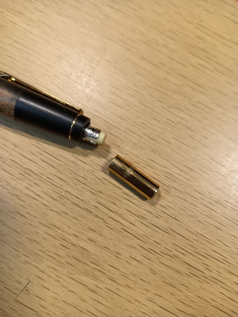 野原工芸　黒柿　固定金具付き　専用