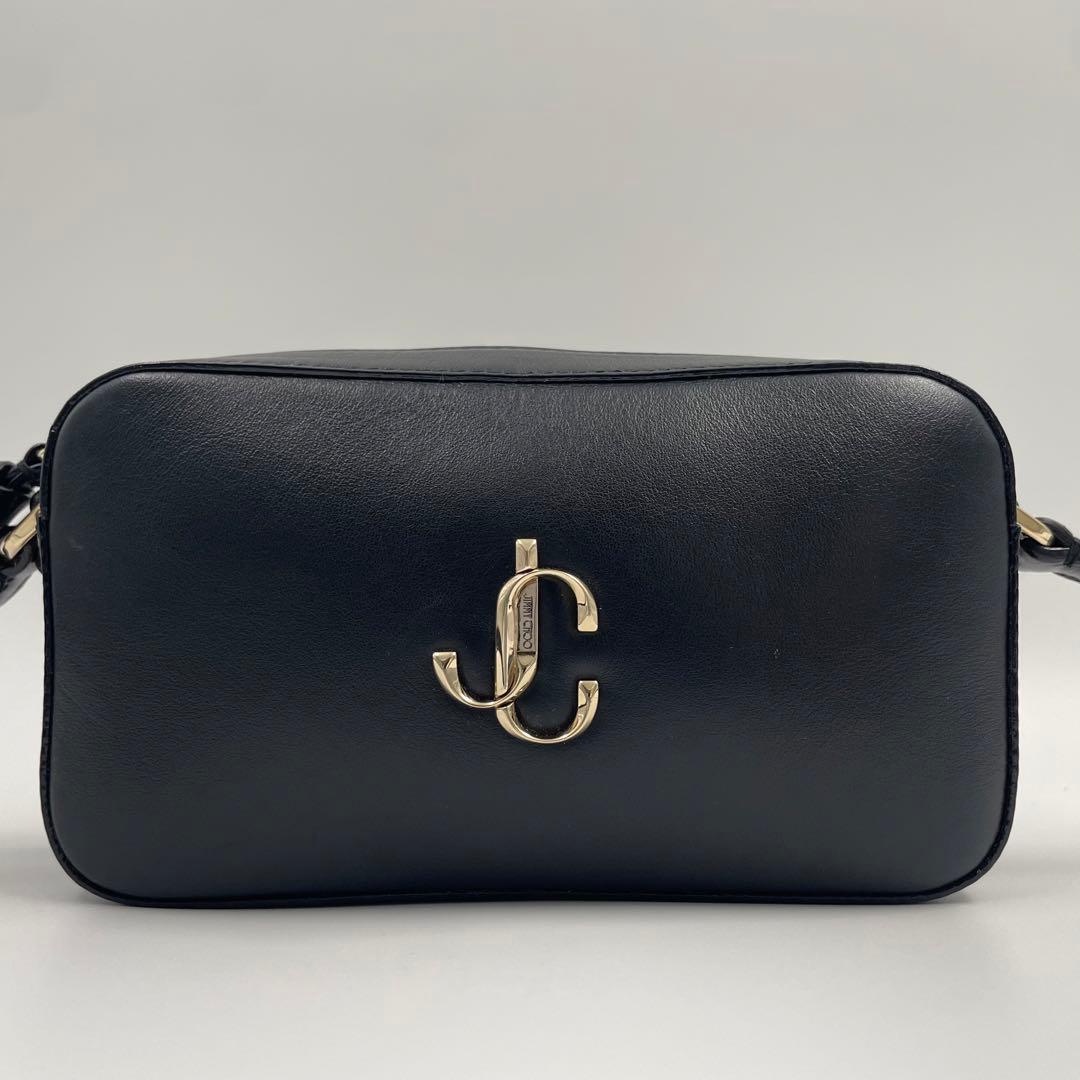 【✨未使用級 近年】 ジミーチュウ ショルダーバッグ ヴァレンヌ ハレ 黒