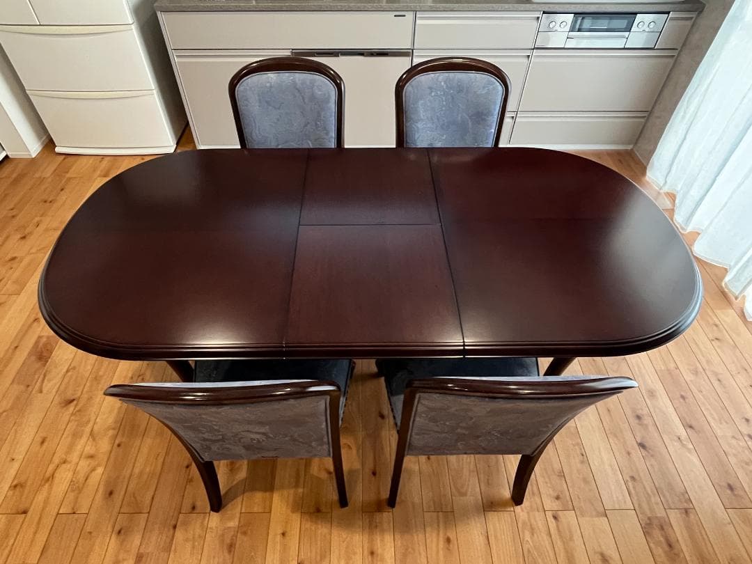 マルニ木工 伸長式 ダイニングテーブルのみ