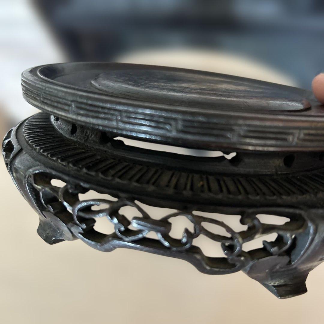 アンティーク　台座　中国？ 3連休限定SALE