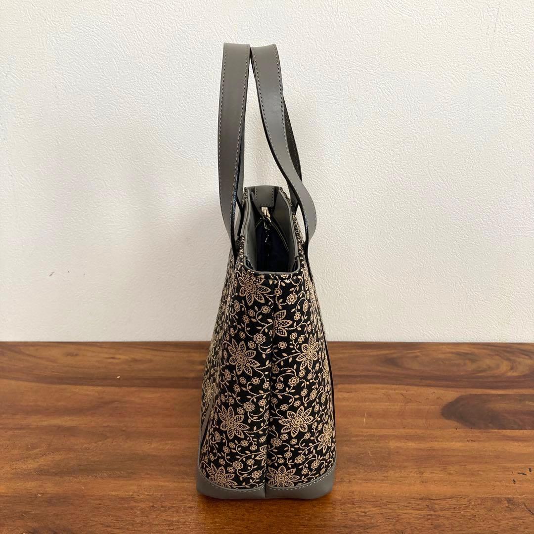 印傳屋 ハンドバッグ 花柄