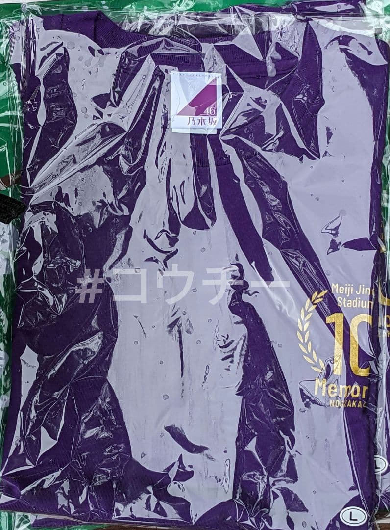 乃木坂46 真夏の全国ツアー2025 明治神宮野球場公演10回記念 Tシャツ L