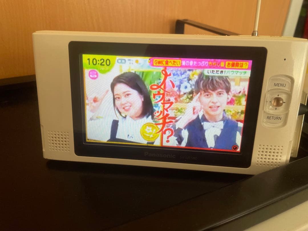Panasonic 防水テレビ ワンセグ SV-ME580