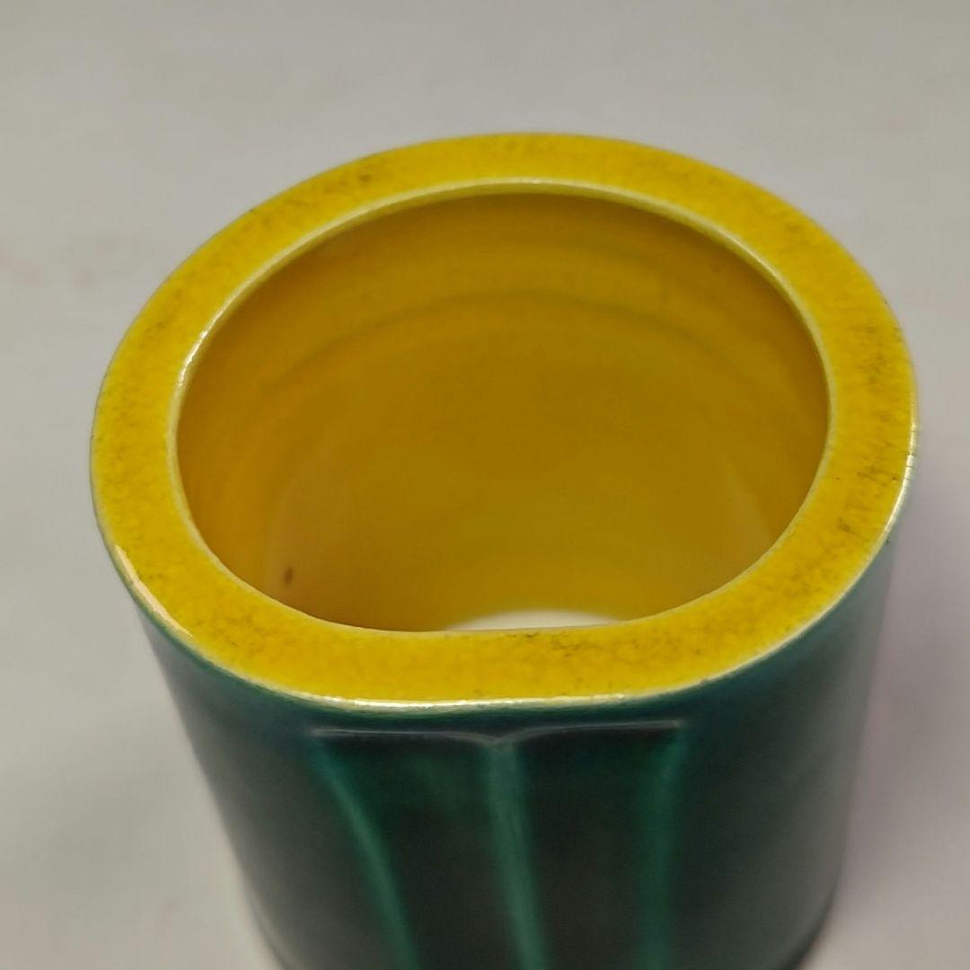 イ680 蓋置『永楽善五郎造』『交趾　竹　蓋置　共箱』茶道具